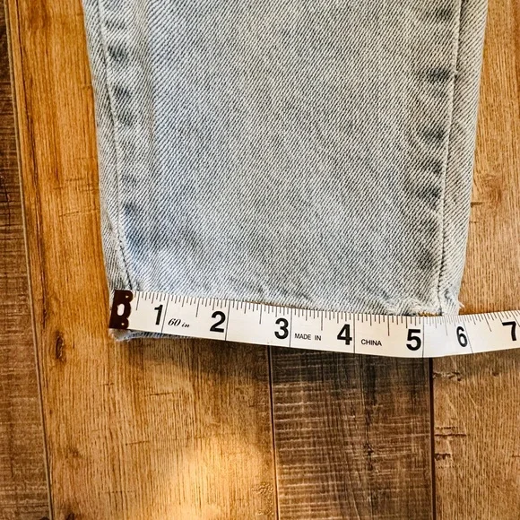 90’s‎ Vintage Express High Rise Slim fit Women's Light Wash Jeans - Picture 5 of 6
